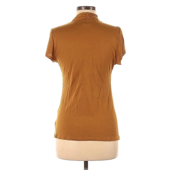 Anthropologie mocha top size M - Picture 4 of 4